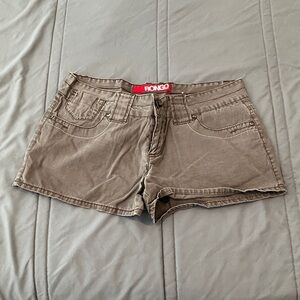 BONGO Women's Brown Shorts